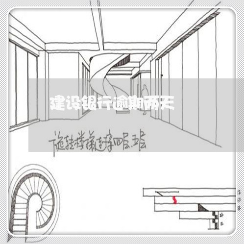 建设银行逾期两天/2023020326371