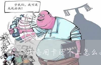 开信用卡还不上怎么办理信用卡