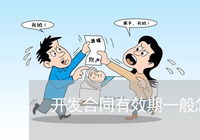 开发合同有效期一般怎么写/2023060895048