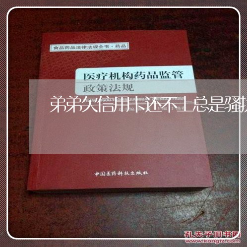 弟弟欠信用卡还不上总是骚扰姐姐