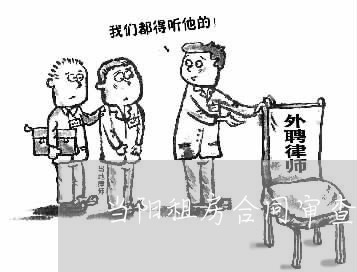 当阳租房合同审查情况怎么写/2023022752714