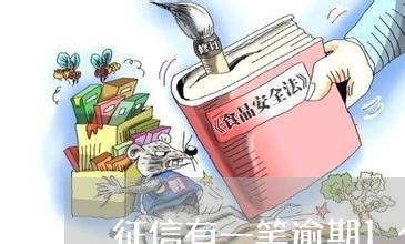 征信有一笔逾期1个月贷款 征信有一笔逾期1个月贷款