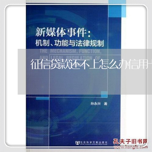 征信贷款还不上怎么办信用卡逾期/2023042085148