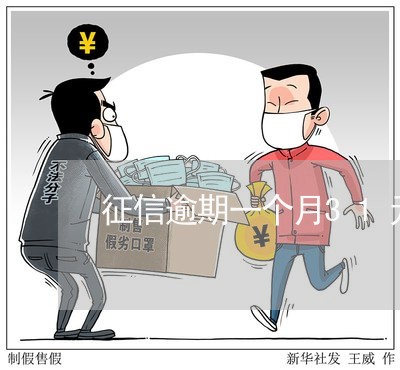 征信逾期一个月31元能代到款吗