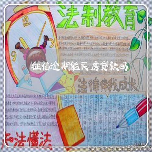 征信逾期能买房贷款吗
