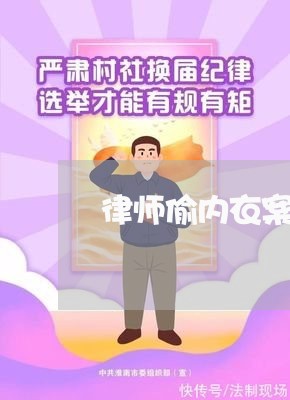 律师偷内衣案怎么判/2023042328169