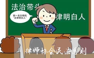 律师协会民法总则 律师协会民法总则