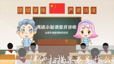 律师扫描案卷是什么软件/2023060113936