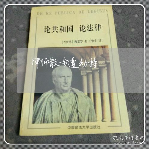 律师散步遭劫持
