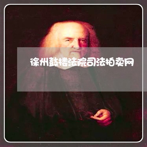 徐州鼓楼法院司法拍卖网