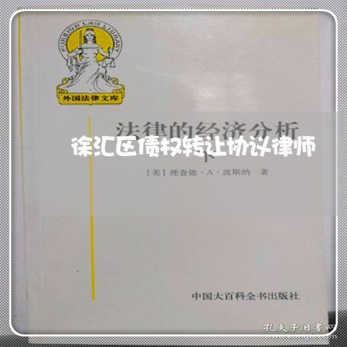 徐汇区债权转让协议律师 徐汇区债权转让协议律师