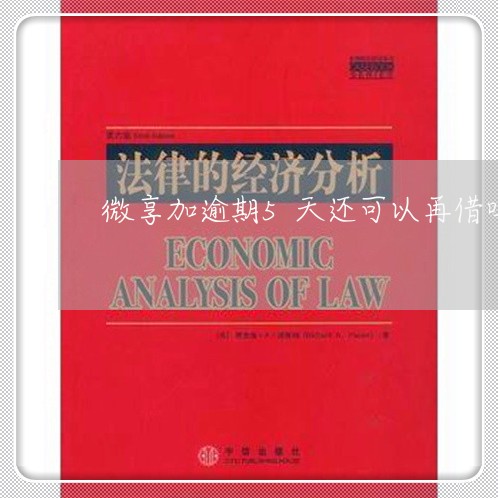 微享加逾期5天还可以再借吗