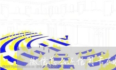 微信怎么还信用卡不收费吗/2023100725168