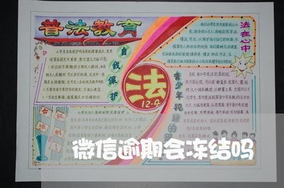 微信逾期会冻结吗 微信逾期会冻结吗