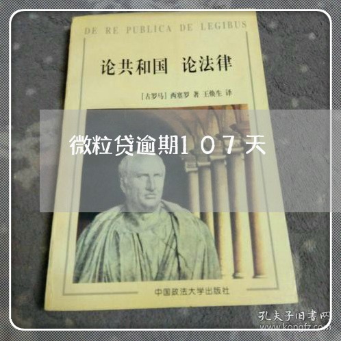 微粒贷逾期107天