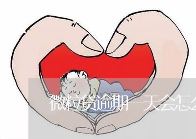 微粒贷逾期一天会怎么样/2023061951402