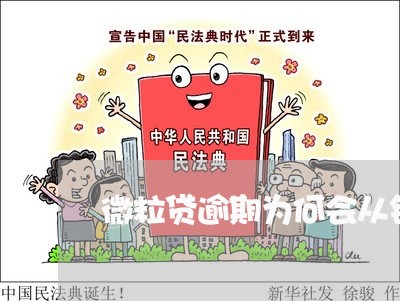 微粒贷逾期为何会从银行卡扣钱