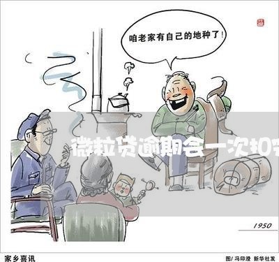 微粒贷逾期会一次扣完卡所有钱吗