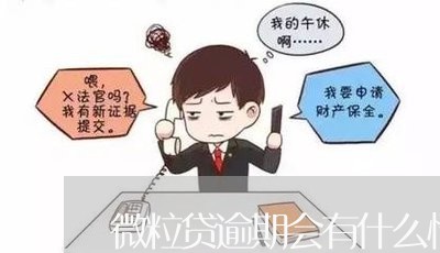 微粒贷逾期会有什么情况/2023022757193