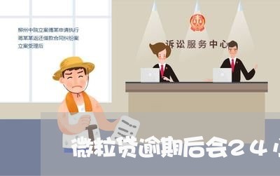 微粒贷逾期后会24小时扣款吗 微粒贷逾期后会24小时扣款吗