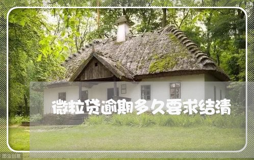 微粒贷逾期多久要求结清 微粒贷逾期多久要求结清