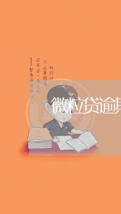 微粒贷逾期需要利息费吗/2023061937140