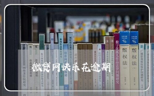 微贷网快乐花逾期