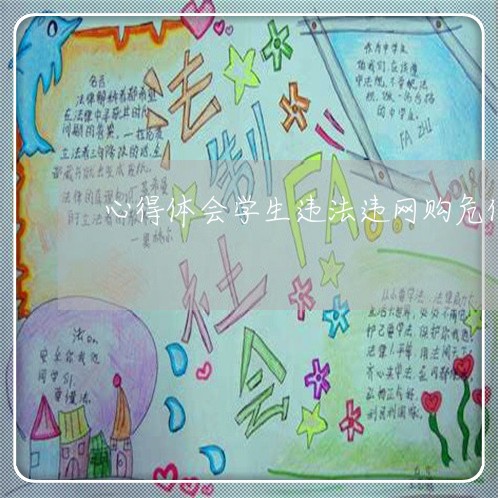心得体会学生违法违网购危化物品