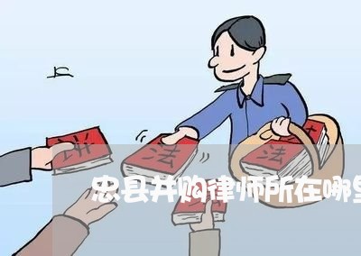 忠县并购律师所在哪里啊/2023042560614