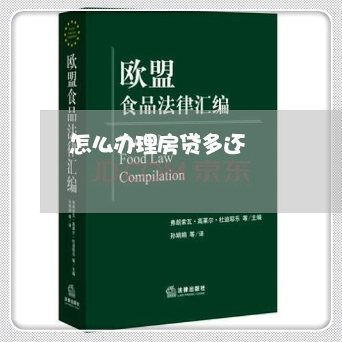 怎么办理房贷多还/2023033085036