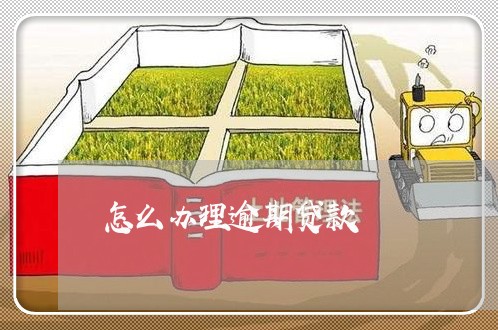怎么办理逾期贷款