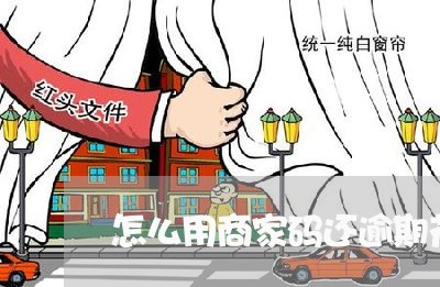 怎么用商家码还逾期花呗/2023061904915