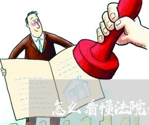 怎么看懂法院判决案号