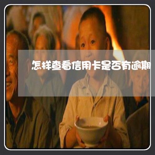 怎样查看信用卡是否有逾期 怎样查看信用卡是否有逾期
