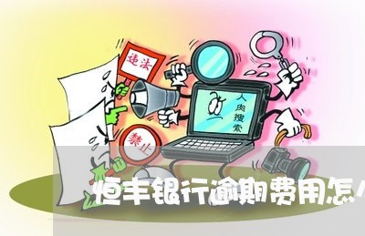 恒丰银行逾期费用怎么还 恒丰银行逾期费用怎么还