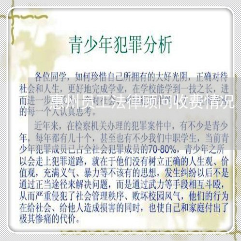 惠州员工法律顾问收费情况/2023061871823 惠州员工法律顾问收费情况/2023061871823