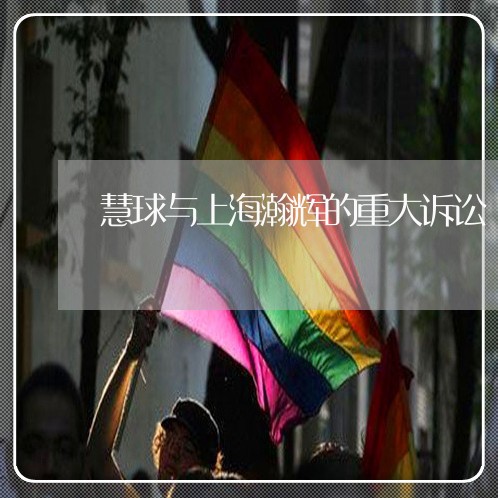 慧球与上海瀚辉的重大诉讼 慧球与上海瀚辉的重大诉讼