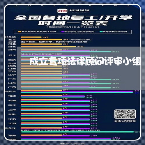 成立专项法律顾问评审小组/2023061861614