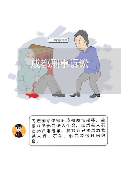 成都刑事诉讼