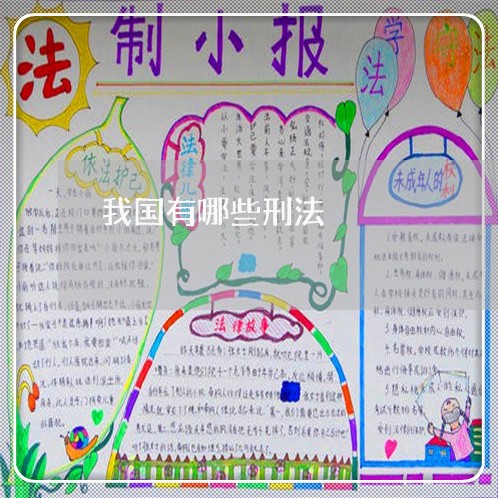 我国有哪些刑法 我国有哪些刑法