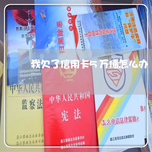 我欠了信用卡5万债怎么办 我欠了信用卡5万债怎么办