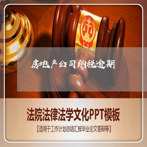 房地产公司纳税逾期 房地产公司纳税逾期