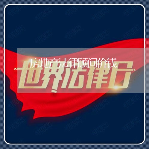 房地产法律顾问价钱/2023061929505