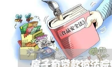 房子有贷款被法院拍卖吗