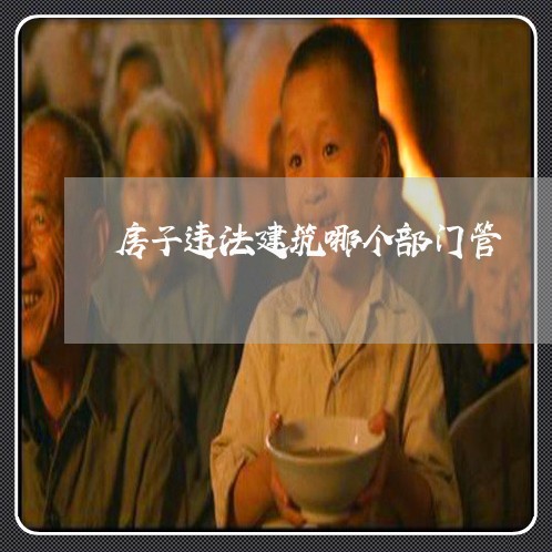 房子违法建筑哪个部门管 房子违法建筑哪个部门管