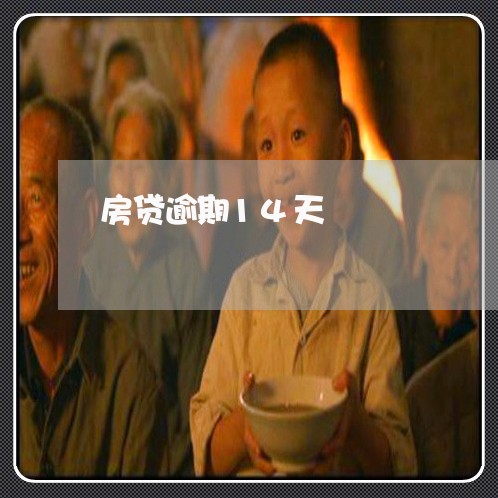 房贷逾期14天