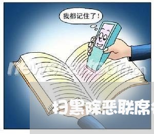 扫黑除恶联席会议司法