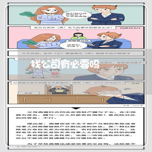 找公司有必要吗