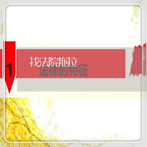 找法院拖拉