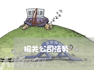 报关公司法务 报关公司法务